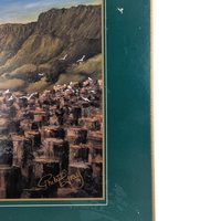 Vintage Irish View Placemat Set: John Hinde Ltd., Cork Back Table Mats, Set of 6