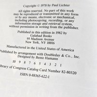 1982 Elvis Biography: "The Boy Who Dared to Rock" by Paul Lichter