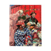 1961 Ideals Circus Children's Book: Vintage Hardcover, Van B. Hooper