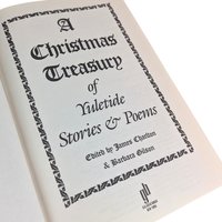 A Christmas Treasury of Yuletide Stories and Poems: Vintage Holiday Hardcover Book