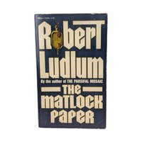 Vintage Robert Ludlum Paperback: Your Choice of Spy Thriller Novel