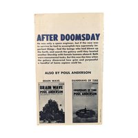 Vintage 1970 'After Doomsday' by Poul Anderson: Sci-Fi Paperback Novel