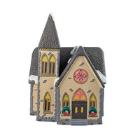 Vintage 1988 Dept 56 'Redeemer Church': Snow Village Lighted Christmas Building