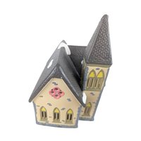 Vintage 1988 Dept 56 'Redeemer Church': Snow Village Lighted Christmas Building