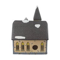 Vintage 1988 Dept 56 'Redeemer Church': Snow Village Lighted Christmas Building