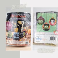 Vintage Herrschners Halloween Ornament Kits: Sealed Sequin Craft Project, You Choose