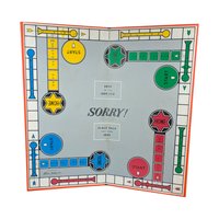 Vintage 1964 Sorry! Board Game: Parker Brothers Slide Pursuit Game