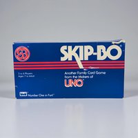 Vintage 1982 Skip-Bo Card Game: From the Makers of UNO