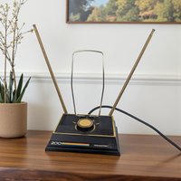Vintage 1980s Recoton 200 TV Antenna: Rabbit Ears Prop for Decor or Parts