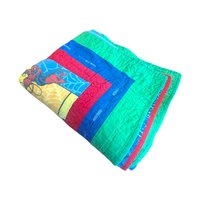 Vintage Spider-Man Quilt: Handmade Marvel Comics Throw Blanket