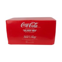 Vintage 1994 Dept 56 Coca-Cola Delivery Men: Set of 2 Ceramic Village Figurines