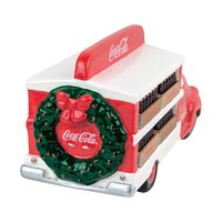 Vintage 1994 Dept 56 Coca-Cola Delivery Truck: Handpainted Ceramic Village Accessory