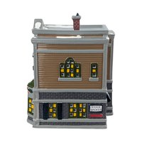 Vintage 1990 Dept 56 Village Realty: Lighted Snow Village Building