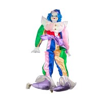 Vintage Bette Ball "Jody" Clown Doll: Victoria Ashlea Originals Musical Porcelain Doll