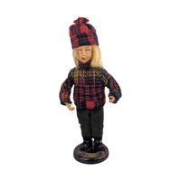 Vintage Christmas Caroler Figures: Set of 9 Victorian Style Holiday Figurines