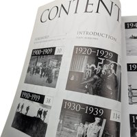 Vintage 1999 Visual History of the Twentieth Century: Terry Burrows Hardcover Photo Book