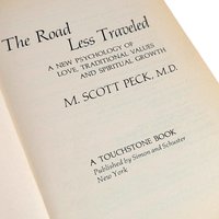 Vintage 1978 The Road Less Traveled: M. Scott Peck Softcover Spirituality Book