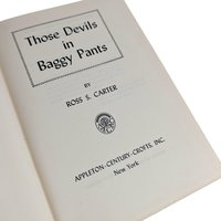 1951 "Those Devils in Baggy Pants": Ross Carter, Hardcover WWII Paratrooper Memoir