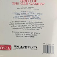 1993 Hoyle Game Rule Book Set: NOS Playing Cards and Guide, Vintage Poker Night Kit