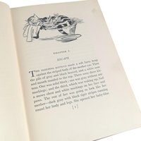 Vintage 1948 Jibby the Cat Book: Felix Salten Animal Story