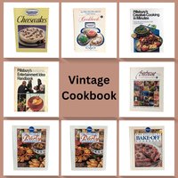 Vintage Cookbook Your Choice: Pillsbury, Philadelphia Cream Cheese