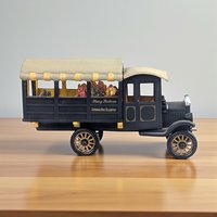 Vintage Dept 56 Bachman's Truck: 1919 Wilcox Floral Delivery Village Car