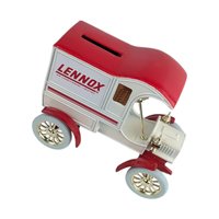 Vintage 1989 ERTL Lennox Truck: #4 Diecast 1905 Delivery Car Bank
