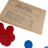 Vintage 1960 The Big Board Game: Dadan Inc. Stock Exchange Game