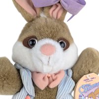 Vintage 1989 Peter Cottontail Plush: Applause Easter Bunny Stuffed Animal
