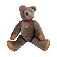 Vintage Mutzli Teddy Bear: Handmade Jointed Bear from Bern, Switzerland