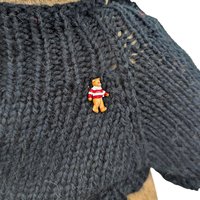 Vintage 1982 Bialosky Artist Bear: Gund Teddy with French Beret & Sweater