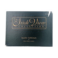 Vintage Irish View Placemat Set: John Hinde Ltd., Cork Back Table Mats, Set of 6