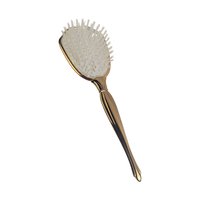 Vintage 3-Piece Vanity Set: Gold Tone Mirror, Brush, and Comb Dresser Set