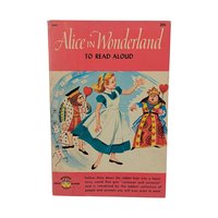 Vintage 1963 Alice in Wonderland Book: Lewis Carroll To Read Aloud Softcover