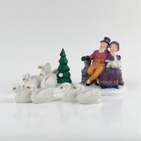 Vintage Dept 56 12 Days of Christmas Figurine, Your Choice: Heritage Village Collection Set