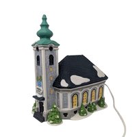 Vintage 1991 St. Nikolaus Kirche: Dept 56 Alpine Village Series