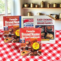 Vintage Favorite Brand Names Cookbook Choice: 1980s & 1990s Recipe Collection
