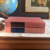 Vintage 1940s Tom Sawyer & Huckleberry Finn: Mark Twain Illustrated Book Set