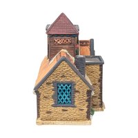 Vintage 1991 Lemax Stone Church: Lighted Christmas Village House