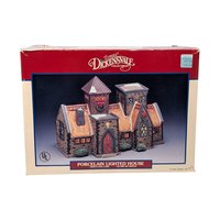 Vintage 1991 Lemax Stone Church: Lighted Christmas Village House