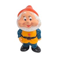 Vintage Seven Dwarfs Figure Your Choice: Disney Snow White Squeak Toy Collectible