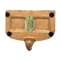 Vintage K's Collection Stocking Holder Set: 4pc Santa Caroler Bear Mouse Figures