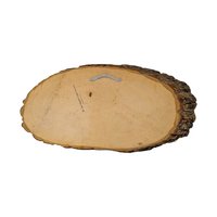 Vintage 1970s Last Supper Plaque: Rustic Wood Slice Wall Art