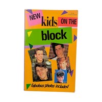 Vintage 1989 New Kids on the Block Book: Anne M. Raso Biography, NKOTB Memorabilia