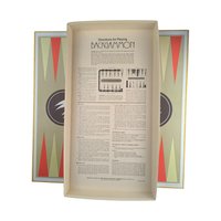 Vintage 1975 Backgammon Game: Selchow and Righter Classic Board Game