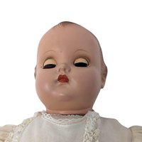 Vintage So-Lite Madame Alexander Baby Doll: Sleepy Eye Doll with Original Dress