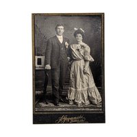Gozanski Cabinet Card Set: 4 Vintage Superior WI Portraits
