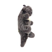 Vintage 1975 Dakin Pillow Pet Otter: Sea Otter Stuffed Animal with Clam