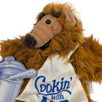 Vintage 1988 Cookin' with ALF Puppet: Burger King Fast Food Promo Toy