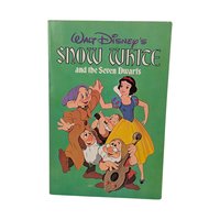 Vintage 1975 Snow White Book: Walt Disney's Seven Dwarfs, Collectible Paperback